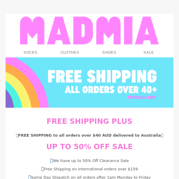 FREE Shipping & SALE*🌈