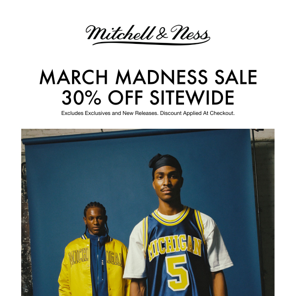 MARCH MADNESS SALE | 30% Off SITEWIDE!