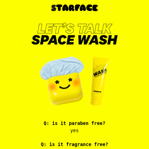 sup w/ space wash?