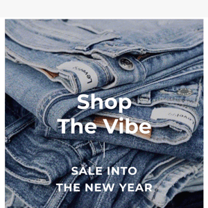 SALE INTO THE NEW YEAR