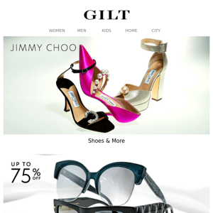 Two Words: Jimmy Choo