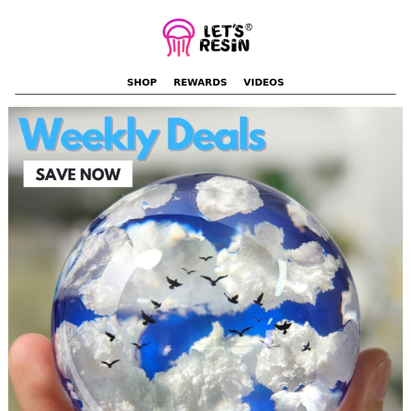 🙌 Weekly Deals | Clear Epoxy Resin