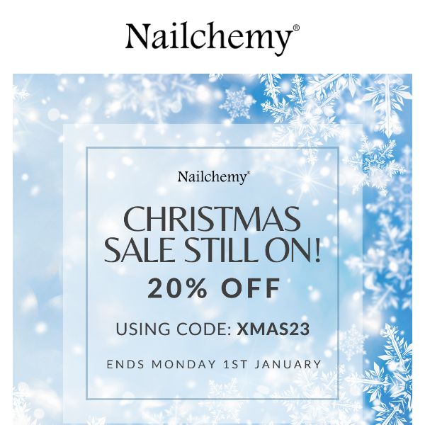 🎄📣 Don't Miss Out of 20% OFF!! 📣🎁