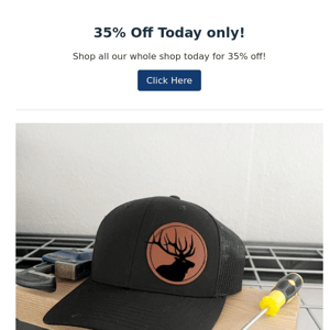 Final day for 35% off