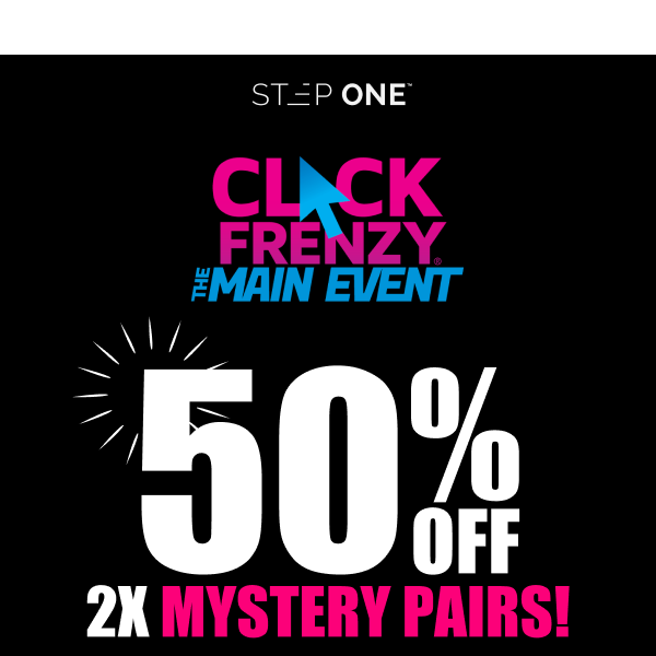 Step One Boxers 50% off 2 x Mystery Pairs