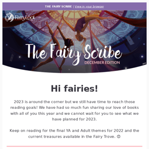 💜 The December 2022 Fairy Scribe 💜