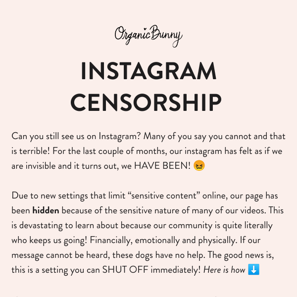 Help us get our Instagram back!😭