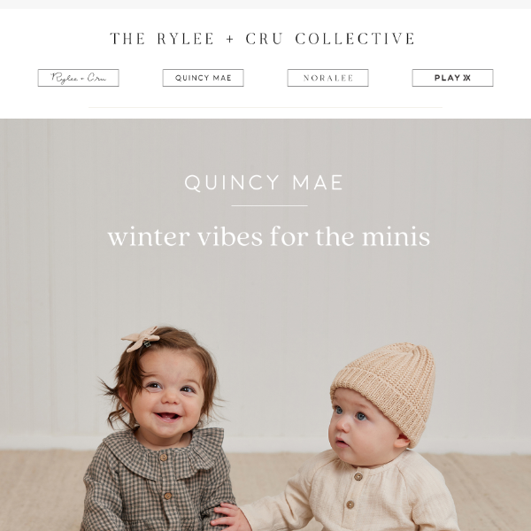 Get all the Quincy Mae Winter looks inspo inside!