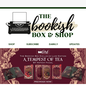 Public Access is Live: A Tempest of Tea Exclusive Luxe Edition Preorder