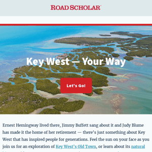 Learn in Key West this Winter!