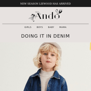 NEW DROP! Denim, Knits + Teddy