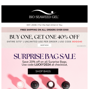 Save On Surprise Bags.