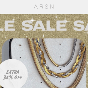 EXTRA 35% OFF SALE ITEMS 48 HOURS ONLY