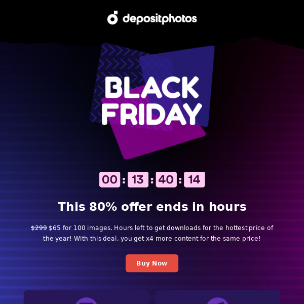 🚨 Last hours to save on images, music, or video 🚨