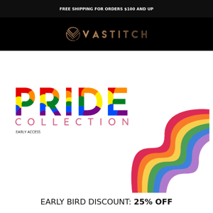 Shop Pride Early!  🌈