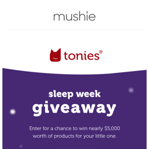 Celebrating Sleep Awareness Week with Tonies ✨