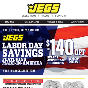 🇺🇸 Happy Labor Day - Only a Few Hours Left to Save! 🏁