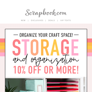 🎉 It's Time to Organize Your Craft Space!