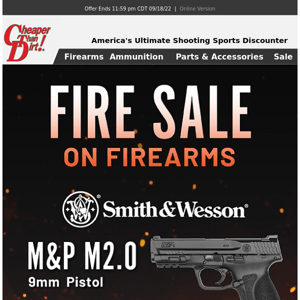 Fire Sale on These Firearms!