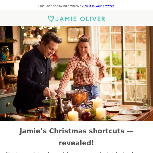 Jamie’s brilliant shortcuts to Christmas! 🎄🍽