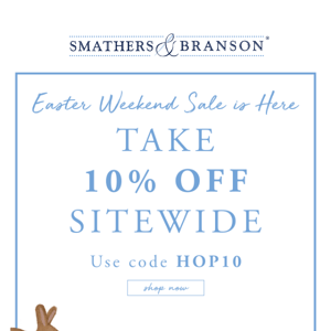 Hop to Our Easter Sale!