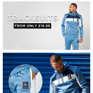 LAST CHANCE TRACKSUITS FROM ONLY £19.99!! 🤩