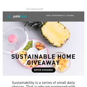 Sustainable Home Giveaway