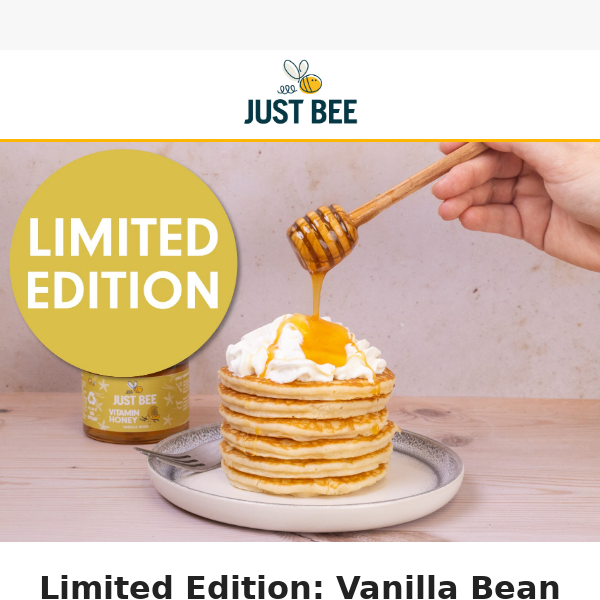 Vanilla Bean Vitamin Honey is here!🍦