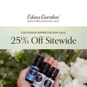 25% Off Sitewide | Customer Appreciation Sale