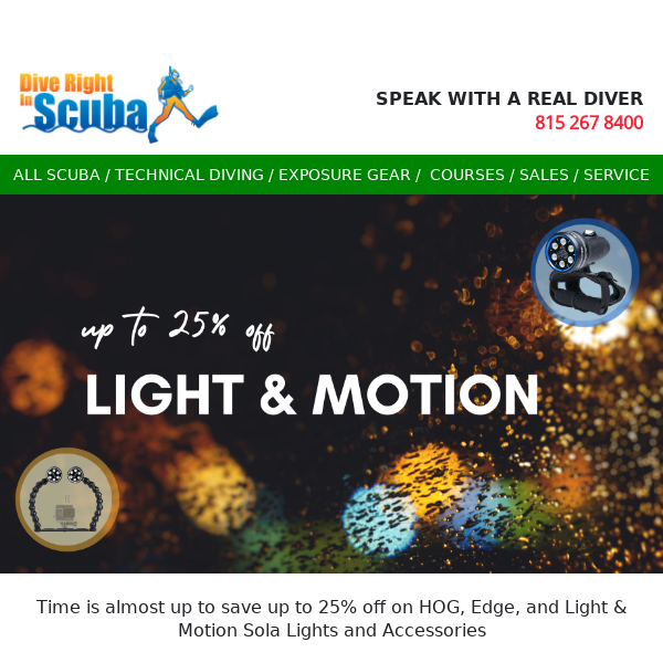 Last chance to save up to 25% off on HOG, Edge, and Light & Motion