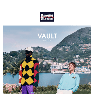 Rowing Blazers for Gucci Vault