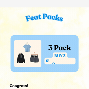 Feat Packs Now Live!