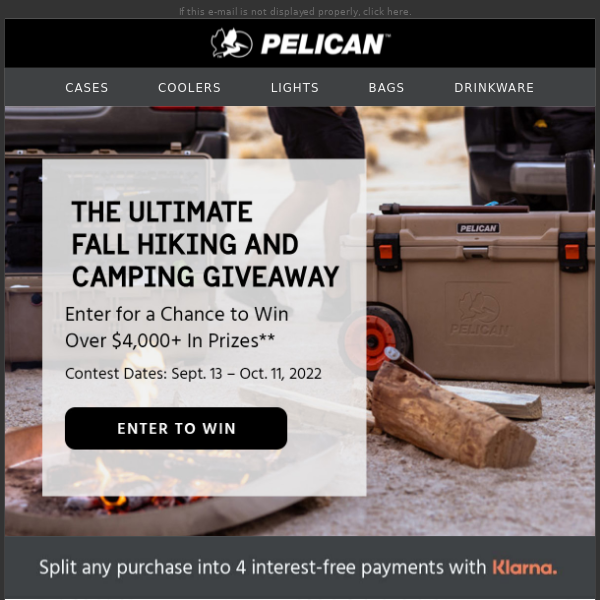 The Ultimate Fall Hiking And Camping Giveaway