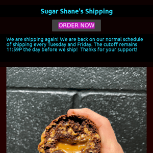 Sugar Shane's Shipping Is Back!