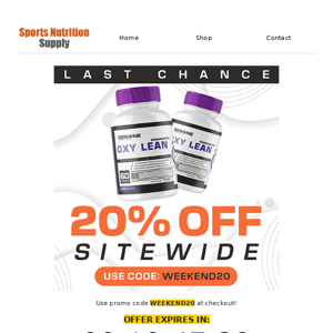 Last Chance to Restock on Your FAVE Supplements!