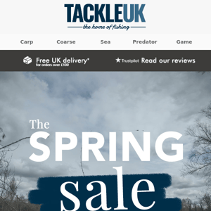 Shop The Spring Sale Now 🎣