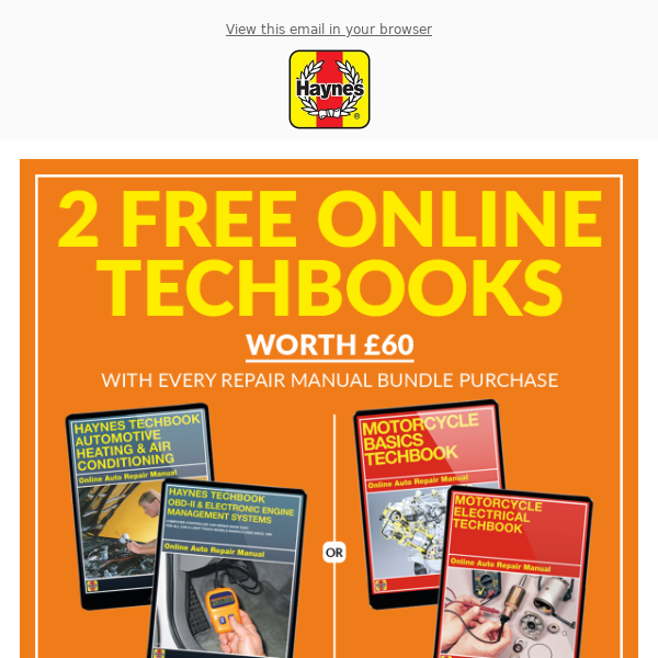 ⚠️ FREE Techbooks Worth up to £60!