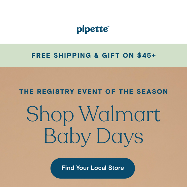 Walmart’s baby event of the season is HERE