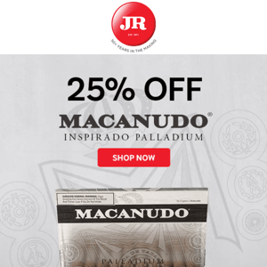 🎊 Shhh... don't tell! You struck gold today: 25% off Macanudo Inspirado