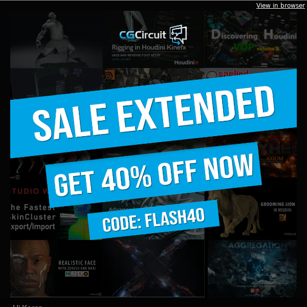 🎉 Extended Just for You: 40% Off on Everything.