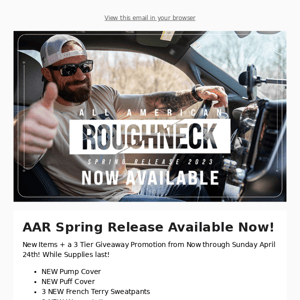 AAR Spring Release is Now Live! 🔥