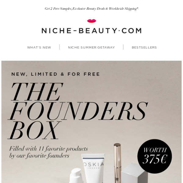 Exclusive & Super Limited: Our Founders Box Just Launched!