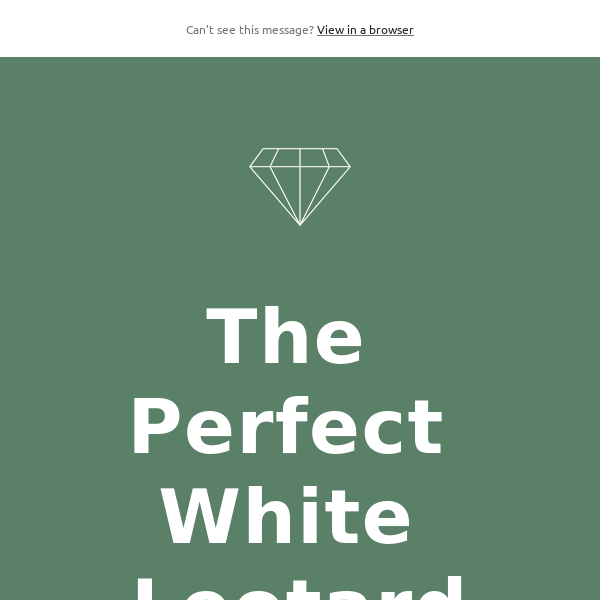 The Perfect White Leotard