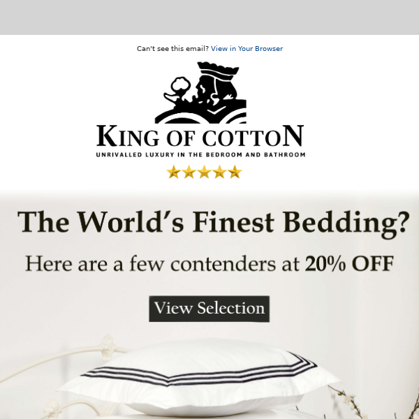 Is this the Finest Bedding in the World?