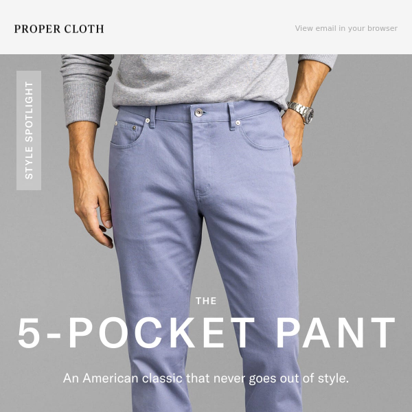 Pocket Styles - Proper Cloth Help