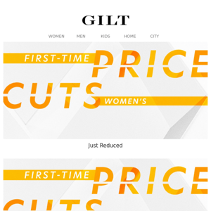 ✂️ First-Time Price Cuts ✂️