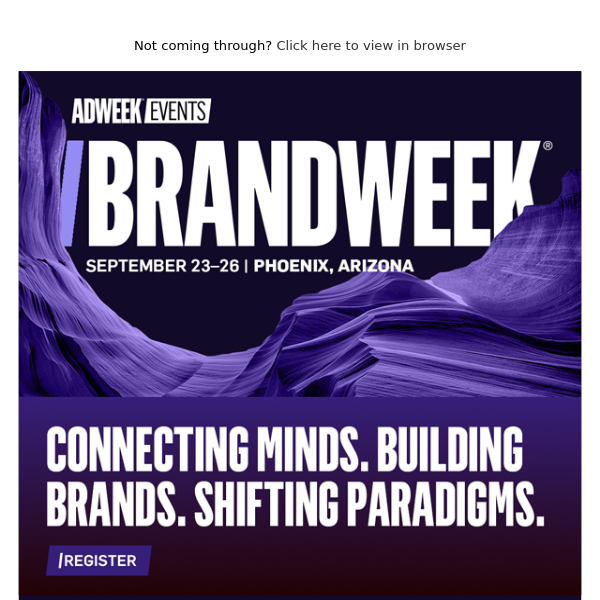 👀 Brandweek 2024 Topics Announced