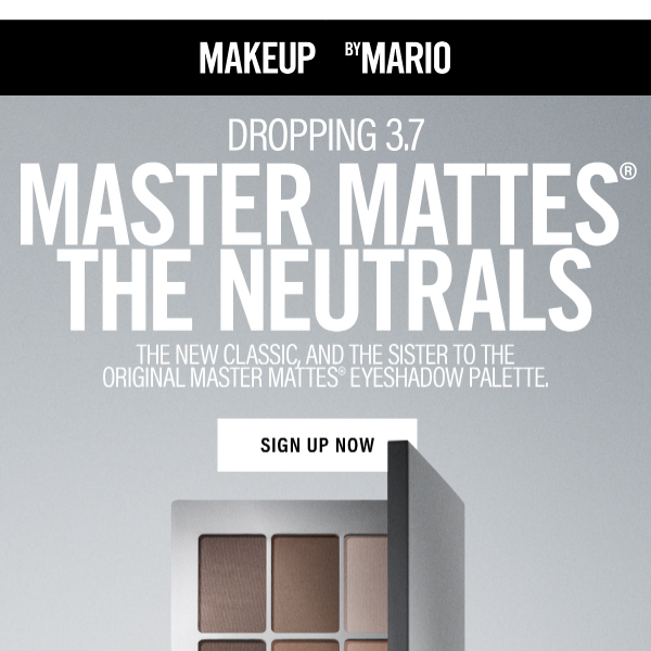 COMING SOON! Master Mattes: The Neutrals