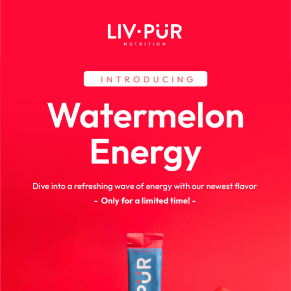 Introducing: Watermelon Energy 🍉