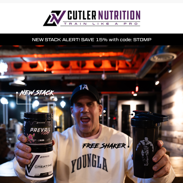 Command Your Workout Jay Cutler! 15% Off Pre-Made Stacks  😀